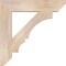 Ekena Millwork Balboa Slat Smooth Bracket, Douglas Fir, 5 1/2"W x 32"D x 32"H BKT06X32X32BOA06SDF - alternate 4